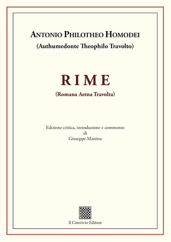 Copertina di (Romana Aetna Travolta) – Ed. critica, introd. e comm. di Giuseppe Manitta