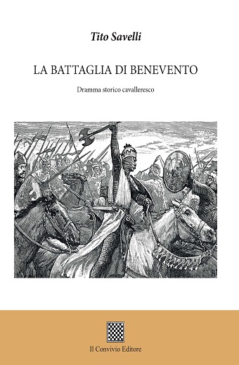 Copertina di La battaglia di Benevento. Dramma storico cavalleresco