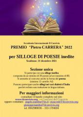 PREMIO PER SILLOGE INEDITA