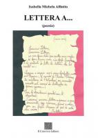 LETTERA A… di Isabella Michela Affinito