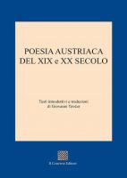 Poesia austriaca del XIX e XX secolo di Giovanni Tavcar